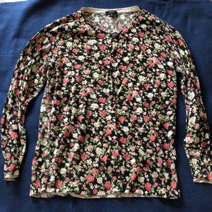 Floral cardigan